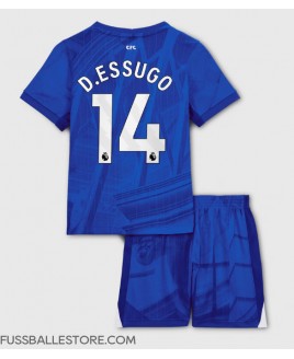 Günstige Chelsea Dario Essugo #14 Heimtrikotsatz Kinder 2025-26 Kurzarm (+ Kurze Hosen)